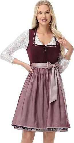 Damen-Midi-Dirndl,Elegantes