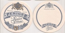 Erste Peniger Familien Brauerei - alter Bierdeckel "Premium Pilsener"