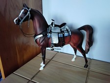 Westernsattel aus silbernem