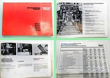 Deutz DX 3.10 3.30 3.50 3.70 3.90  Betriebsanleitung Bedienungsanleitung 1984