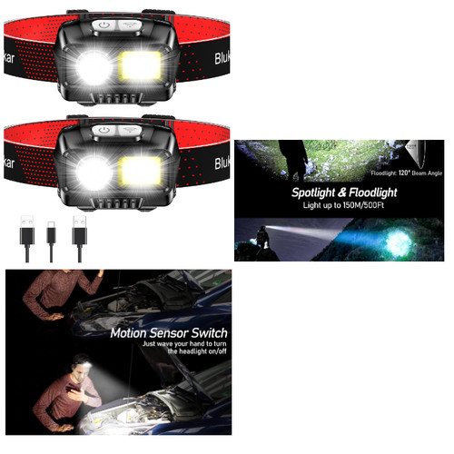 Blukar led stirnlampe stück - led,