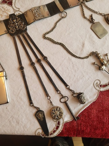 Viktorianische chatelaine - viktorianische,