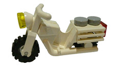 1 x LEGO® System,City Motorrad weiss wie auf dem Foto.WN-#1X
