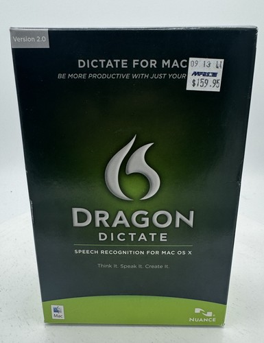 Dragon dictate speech - dictate,