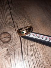 Goldring gelbgold smaragd - goldring,