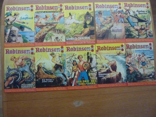 Comic robinson 1995 2005 - comic, 1-10,