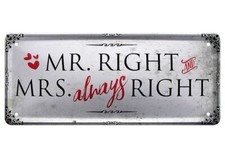 Blechschild Sprüche Deko