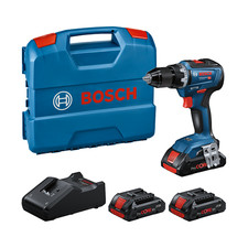Bosch Schlagbohrmaschine GSR 18V-55 3x Akku 4,0Ah + Ladegerät GAL 18V-40,