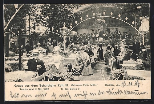 Berlin gaststätte - ak, berlin,