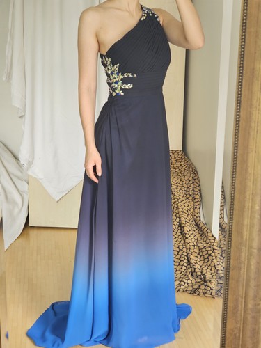 Abendkleid blau dress - blau, s