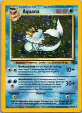 Pokemon Aquana 12/64 Holo Dschungel Deutsch