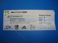 05/06 Ticket FC Schalke 04