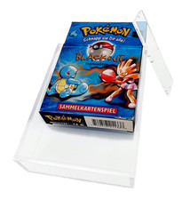 Acryl Case Schutzbox für Pokemon Themendeck u.a. Base Set mit Magnetverschluss