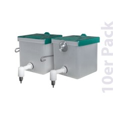 Kaninchen Trinkflasche / Nagertränke "Megaflasche" 500 ml klar 10er Pack