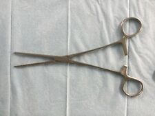 2 x Darmklemme weich, gerade und gebogen, chirurgisches Instrument, Klemme