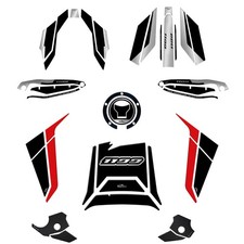 Kit Tank Full Aufkleber 3D