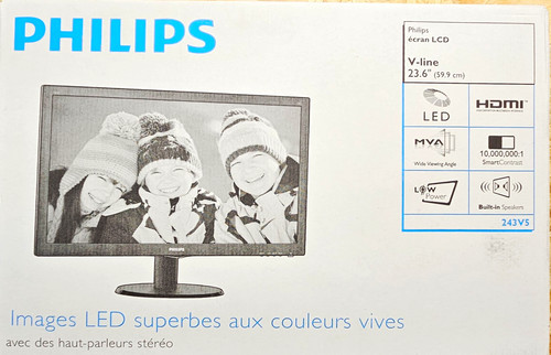 Philips line 243v5qhab - philips, v-line