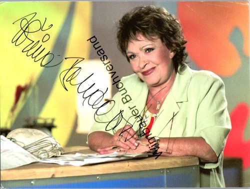 Original autogramm jirina - original,