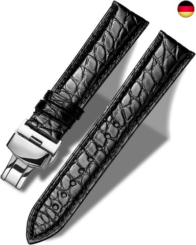 Alligator uhrenarmband echtes - alligator,
