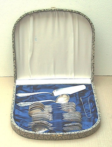 Vintage kaffee kuchen besteck - vintage,