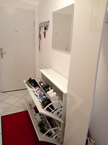 Schuh schrank mit spiegel - spiegel,