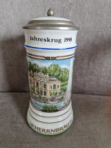 Bierkrug herrnbräu jahreskrug - bierkrug,