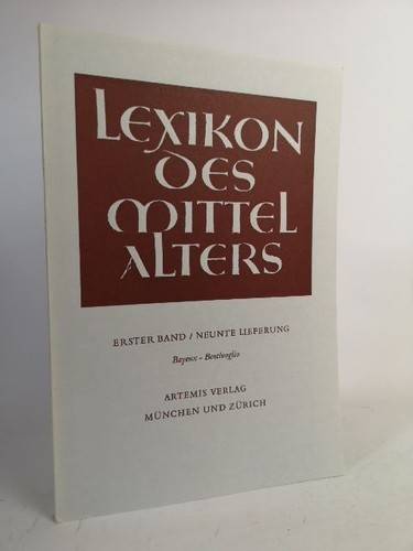 Lexikon des mittelalters 1 - lexikon,