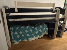 Hochbett Kinder  disney Blau Maße 90x200cm