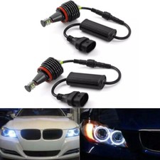 2x H8 LED Angel Eyes 120W Ringe Standlicht Für BMW E60 E61/71/70/82 LCI E90 E91