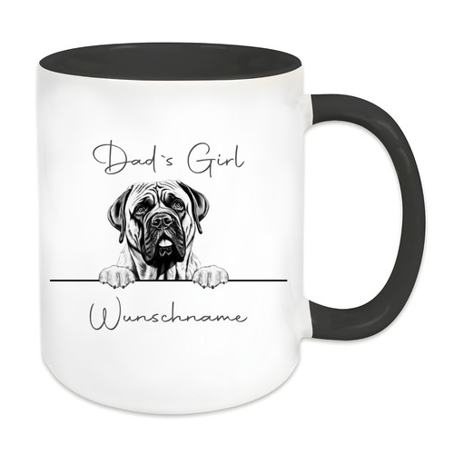 Hunde tasse mastiff mit - hunde,