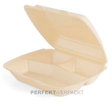 200 Menüschalen 3-geteilt