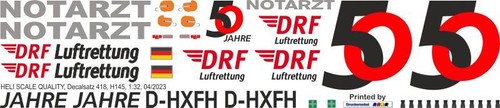Decal 418 eurocopter h145 - h145, /
