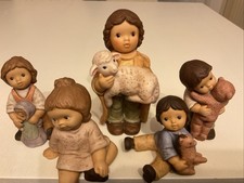 5 X Göbel Kinderfiguren