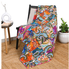 Patchwork Steppdecke Vintage