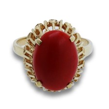 Ring 333 gold karat - gold,