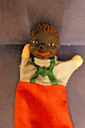 Alte handpuppe kasperletheater - alte,