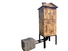 Gartengrillraucherei