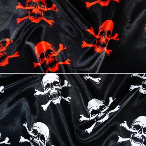 Satin stoff halloween - satin,
