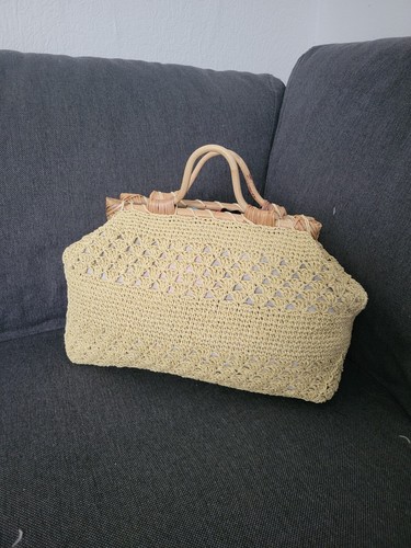 Korbflecht strandtasche - korbflecht,