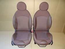 Mini Cooper Clubman R55 Teilleder Sitz Sitze Dark Brown