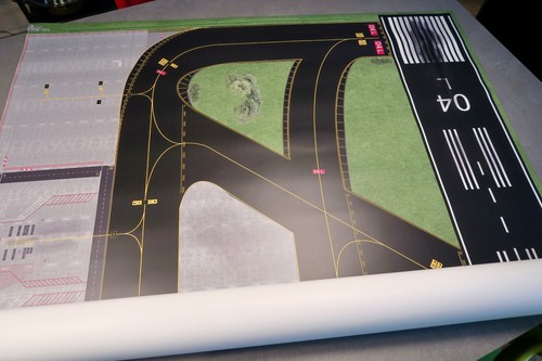 Flughafen layout matte 500 - layout, 1:500