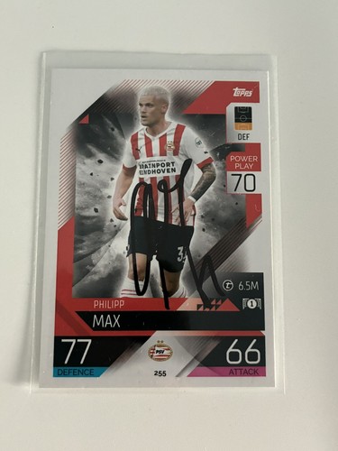 Philipp max autogramm topps - philipp,