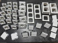 Gira System 55, Reinweiß , 68mm, Gebraucht