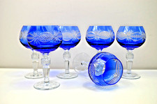 6 Weinrömer blau Weinglas