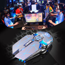 Gaming Maus Kabellos LED Laser Optische 7 Farbe Wireless Mouse PCLaptop Computer