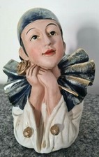 Harlekin mit gold Rose Clown