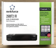 Renkforce 2500T2 IR HD DVB-T2 Receiver mit Aufnahmefunktion #G82