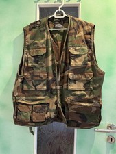 MILTEC Jagd- und Anglerweste Beige Militär Armee Weste Outdoor Gr. XL