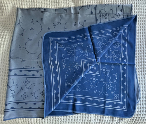 Wende tischdecke indisch blau - wende-tischdecke,