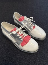 Extravagante Cult Halbschuhe, Rockabilly, 50er Jahre, Damen, Größe 37